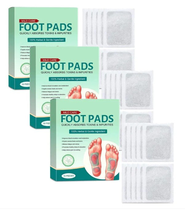 100% Herbal & Gentle Ingredient Detox Foot Pads (BUY 10 GET 10 FREE )