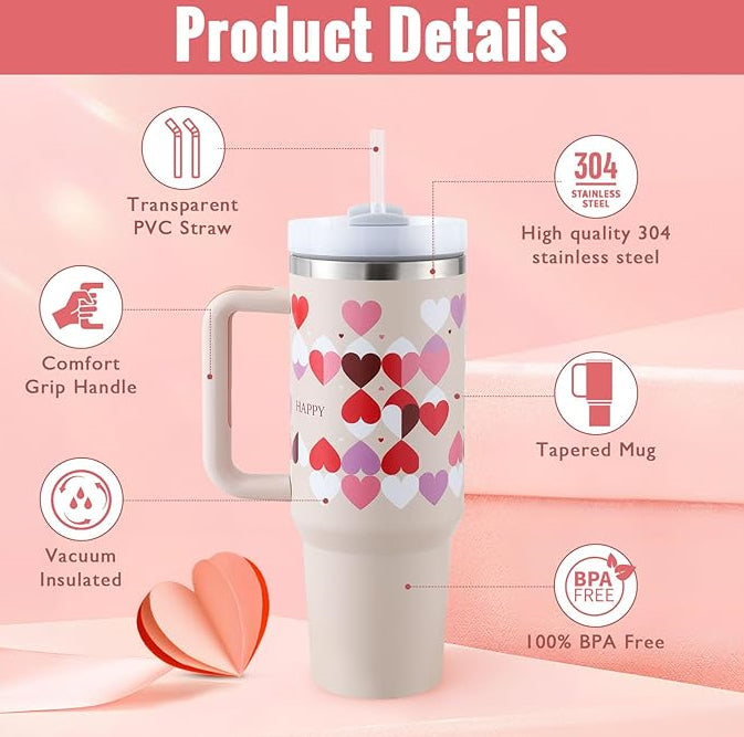 Premium Vacuum Tumbler | Stainless Steel | Perfect for Car, Gym & Office use